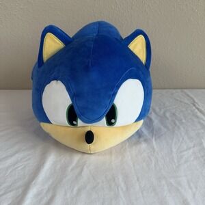 2021 Sonic The Hedgehog TOMY Large‎ Head Plush Stuffed Toy Sega Club Mochi Mochi